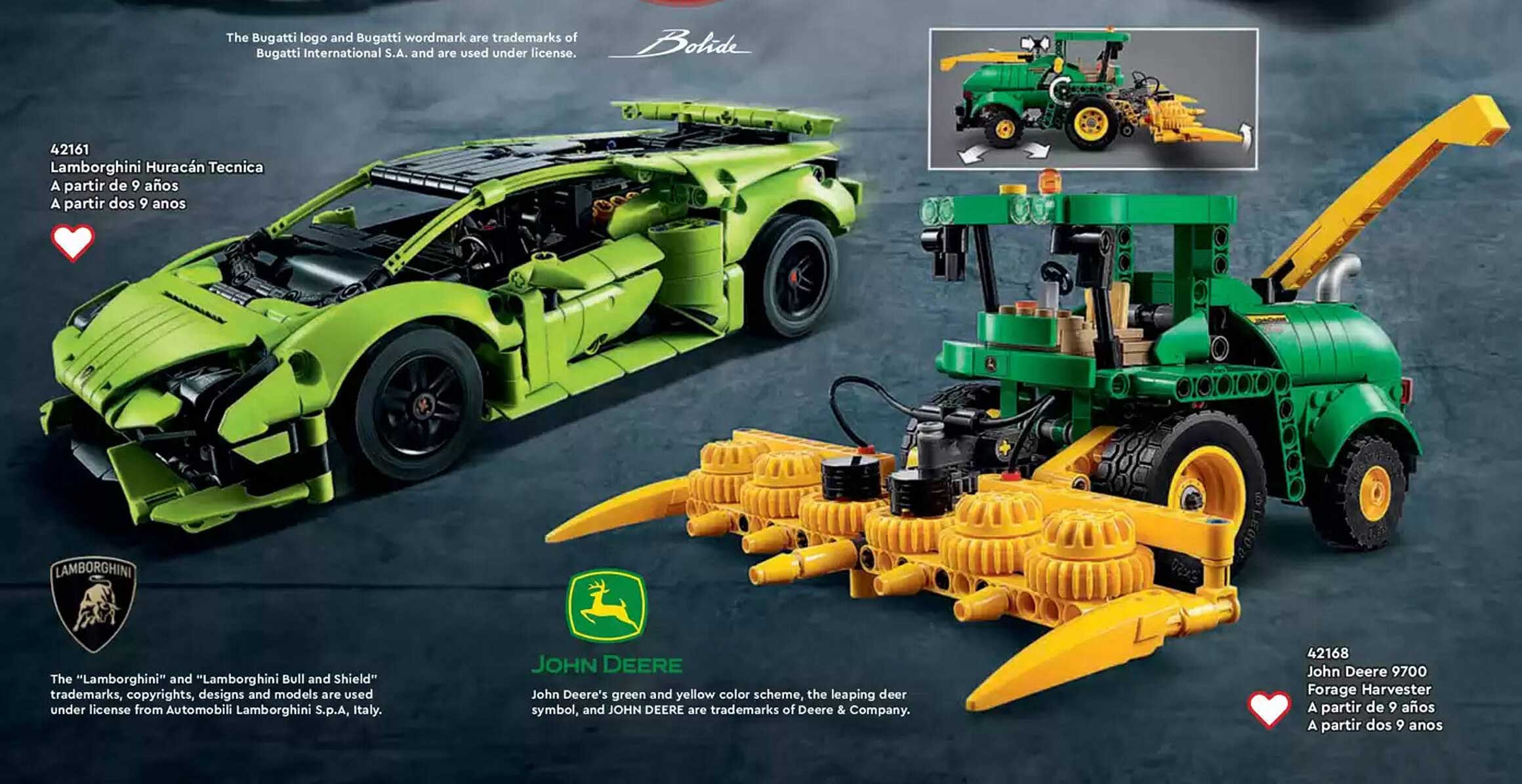 Lamborghini Huracán Técnica  
John Deere 9700 Forage Harvester