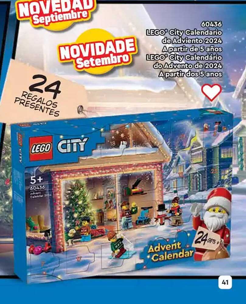 LEGO® City Calendario de Adviento 2024