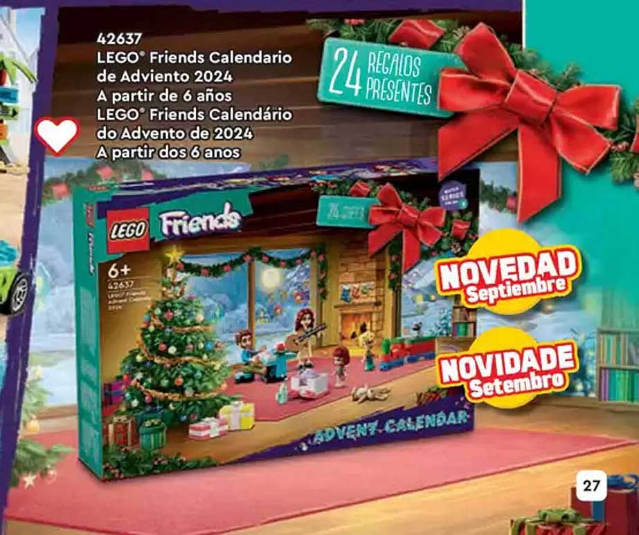 LEGO® Friends Calendario de Adviento 2024