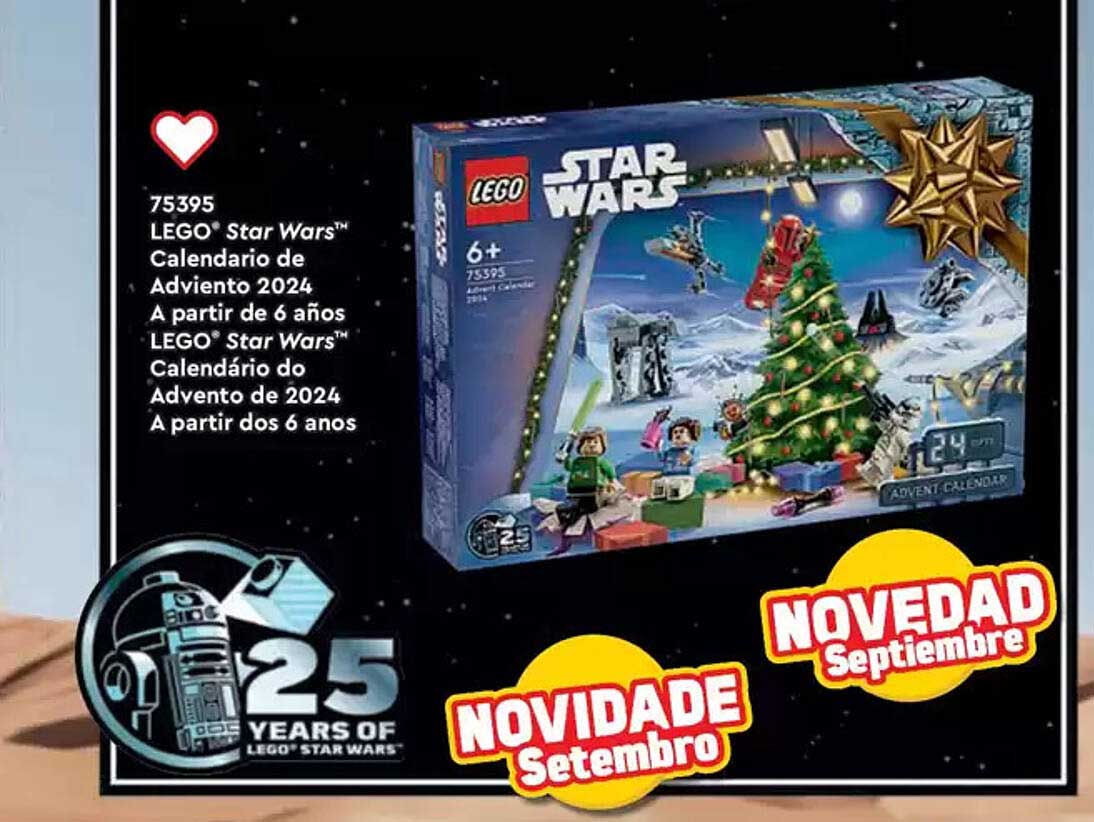 LEGO® Star Wars™ Calendario de Adviento 2024