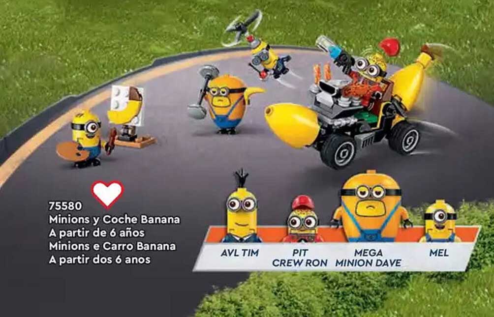 Minions y Coche Banana