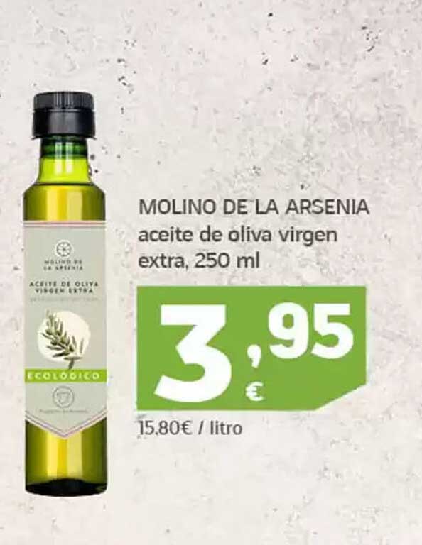 MOLINO DE LA ARSENIA aceite de oliva virgen extra