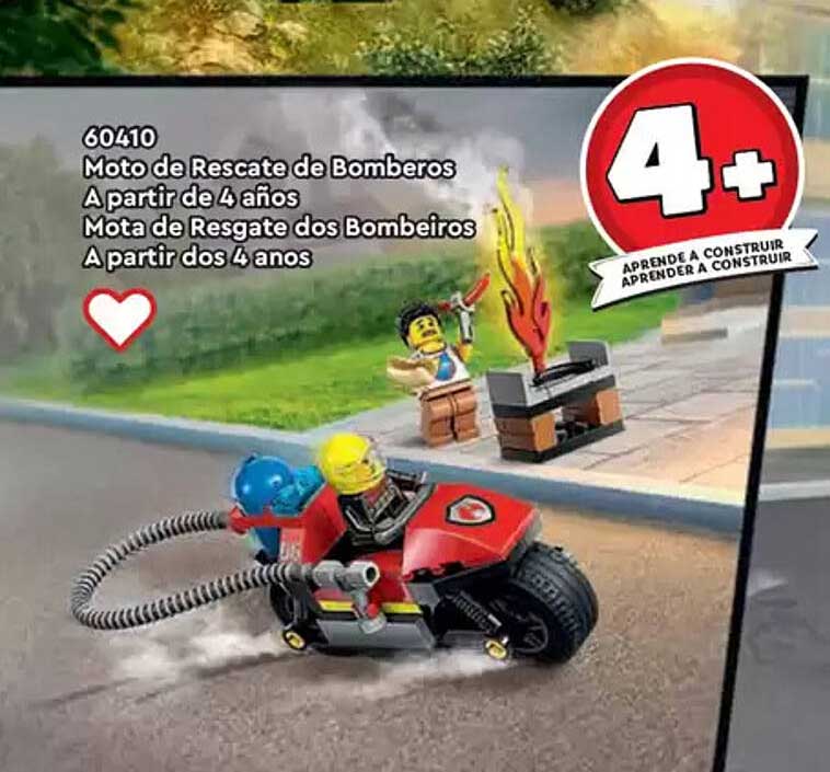 Moto de Rescate de Bomberos