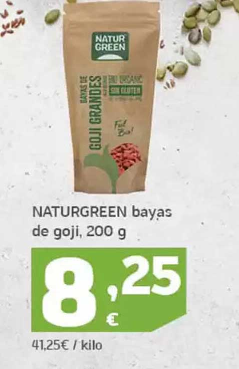 NATURGREEN bayas de goji, 200 g