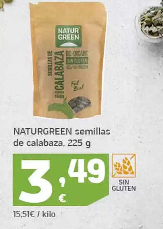 NATURGREEN semillas de calabaza