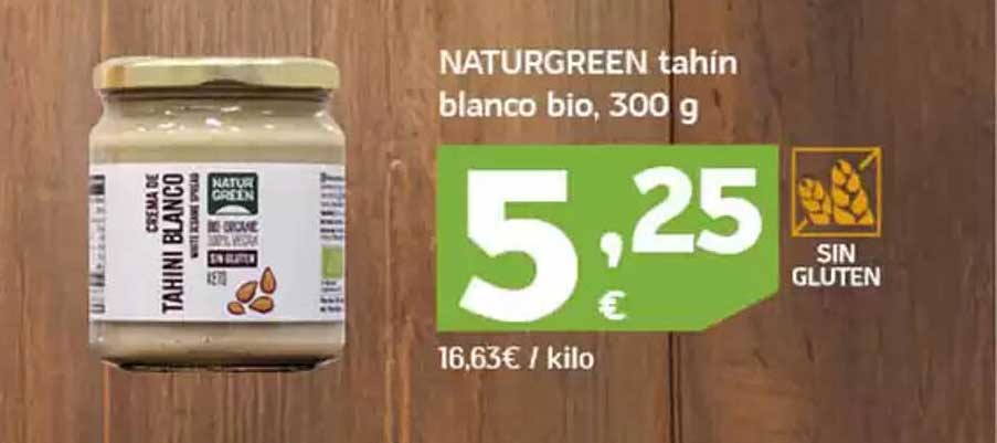 NATURGREEN tahin blanco bio