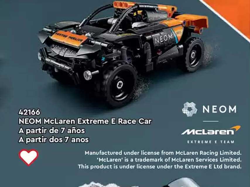 NEOM McLaren Extreme E Race Car