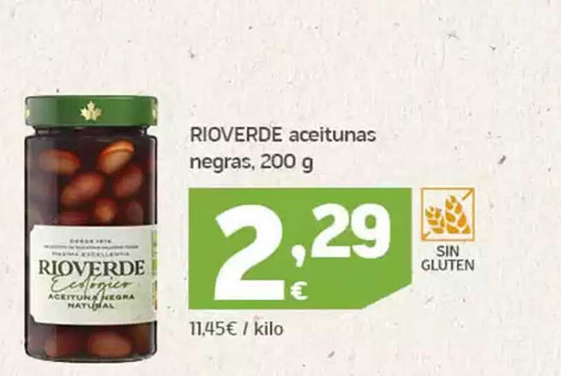 RIOVERDE aceitunas negras