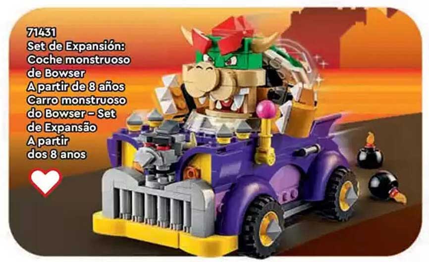 Set de Expansión: Coche monstruoso de Bowser