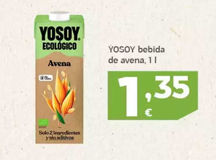 YOSOY bebida de avena