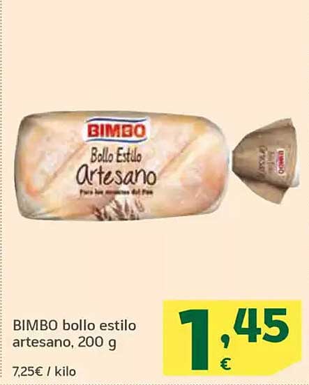 BIMBO bollo estilo artesano