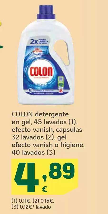 COLON detergente en gel