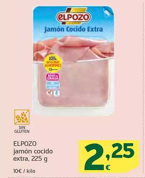 ELPOZO Jamón Cocido Extra