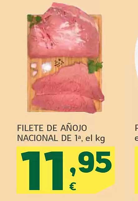 FILETE DE AÑOJO NACIONAL DE 1ª, el kg