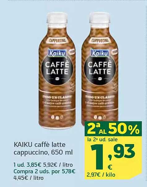 KAIKU caffè latte cappuccino