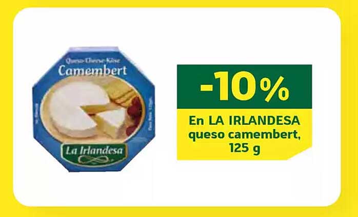 LA IRLANDESA queso camembert