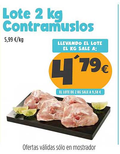 Lote 2 kg Contramuslos