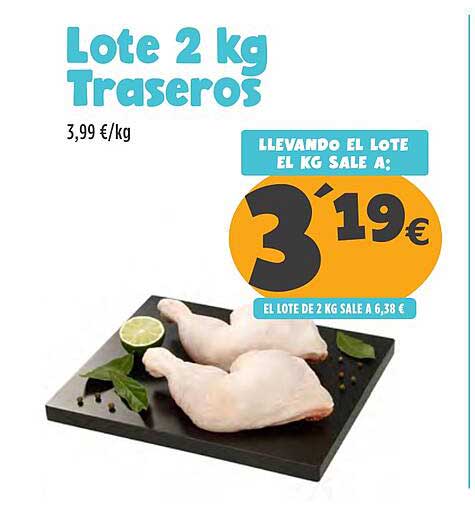 Lote 2 kg Traseros