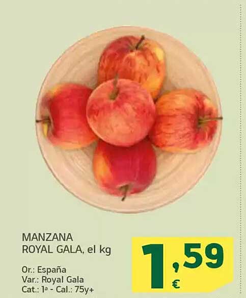 MANZANA ROYAL GALA, el kg