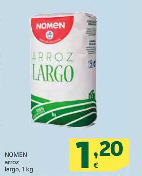 NOMEN arroz largo