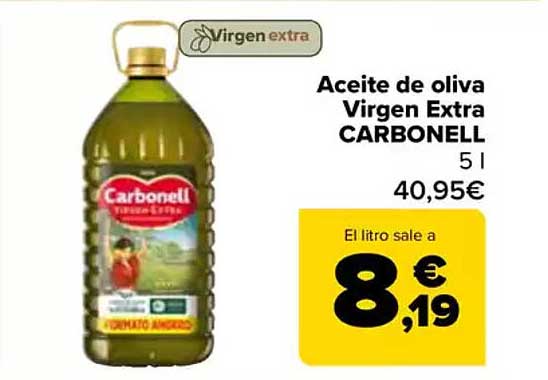 Aceite de oliva Virgen Extra CARBONELL