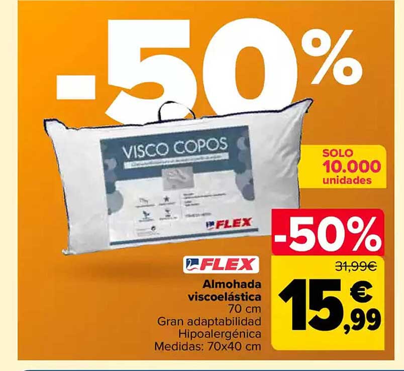 Almohada viscoelástica