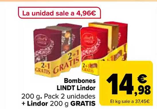 Bombones LINDT Lindor