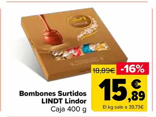 Bombones Surtidos LINDT Lindor