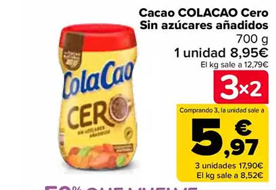 Cacao COLACAO Cero