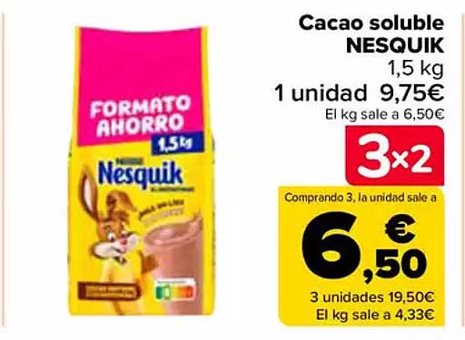 Cacao soluble NESQUIK