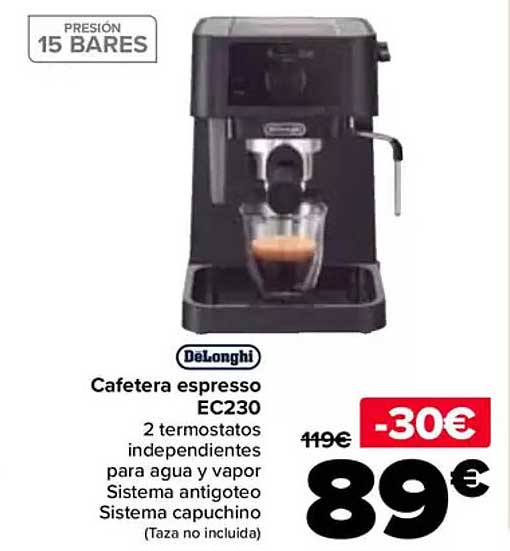 Cafetera espresso EC230