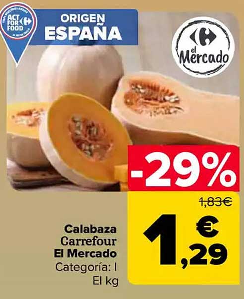 Calabaza Carrefour