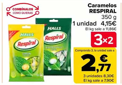 Caramelos RESPIRAL