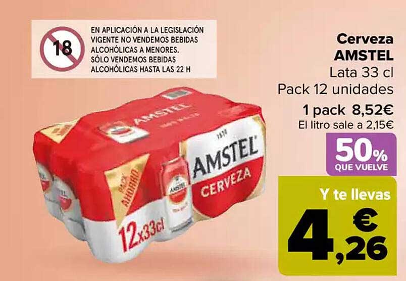 Cerveza AMSTEL