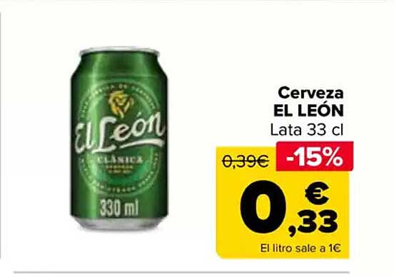 Cerveza EL LEÓN