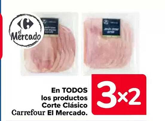 Corte Clásico Carrefour El Mercado.