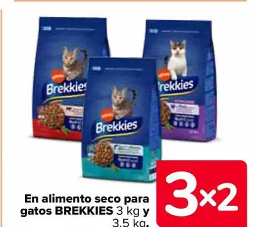 En alimento seco para gatos BREKKIES