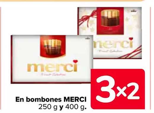 En bombones MERCI