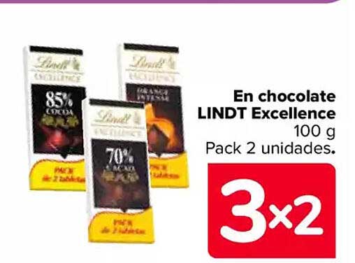 En chocolate LINDT Excellence