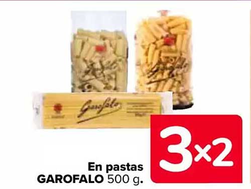 En pastas GAROFALO 500 g.