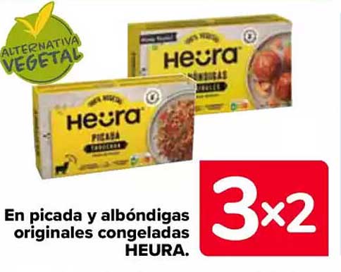 En picada y albóndigas originales congeladas HEURA.