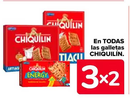 En TODAS las galletas CHIQUILÍN.