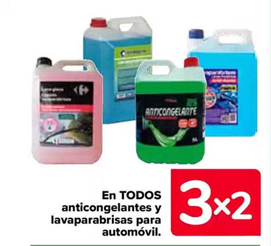 En TODOS anticongelantes y lavaparabrisas para automóvil.