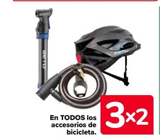 En TODOS los accesorios de bicicleta.