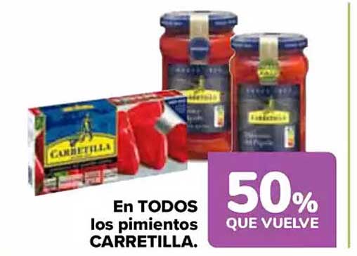 En TODOS los pimientos CARRETILLA.