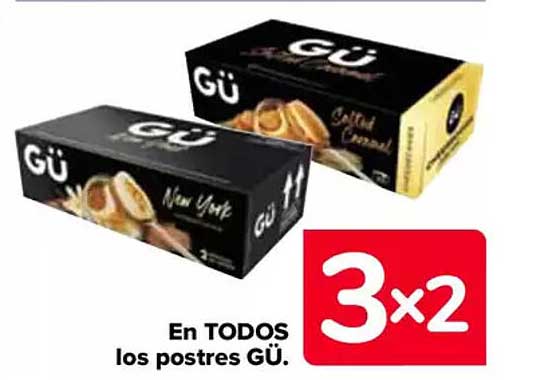 En TODOS los postres GÜ.