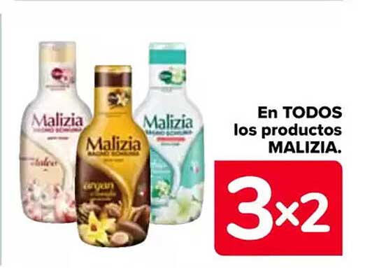 En TODOS los productos MALIZIA.