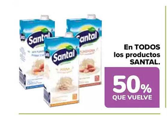 En TODOS los productos SANTAL.