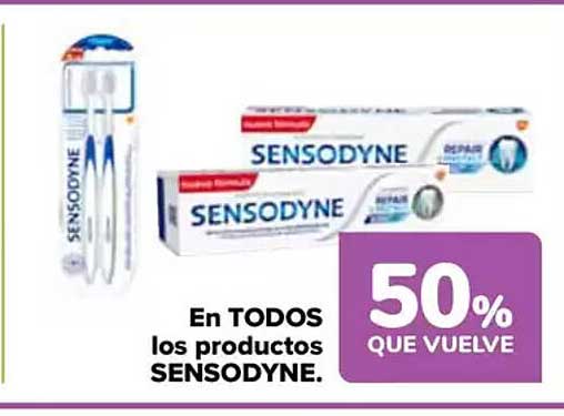 En TODOS los productos SENSODYNE.