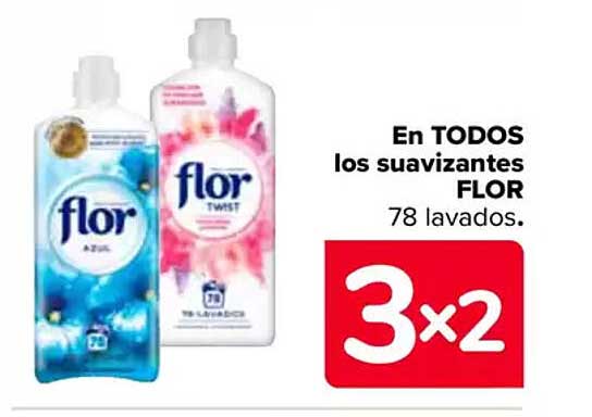 En TODOS los suavizantes FLOR